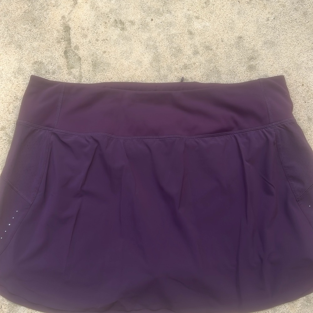 Athleta Women's Run With It Lined Purple Pickleball/Golf Skort Size XL - Picture 3 of 8
